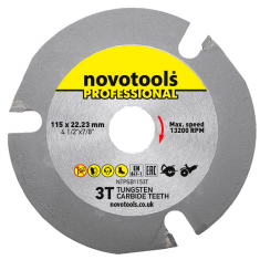 Пильний диск NovoTools 125x22,23 NOVOABRASIVE NTPSB1253T