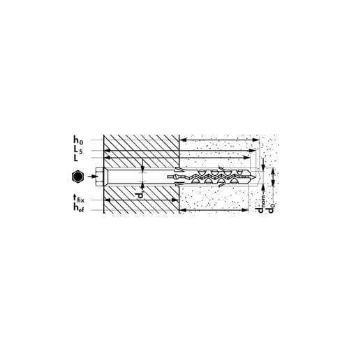 Дюбель фасадний MBR-SS MUNGO 1121510 - фото #1