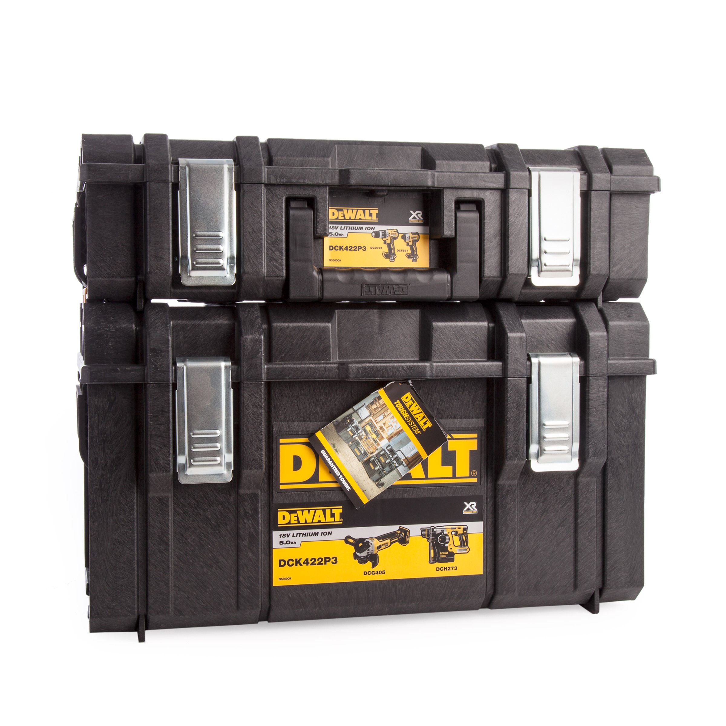 Набір акумуляторних інструментів DEWALT DCK422P3 - фото #2