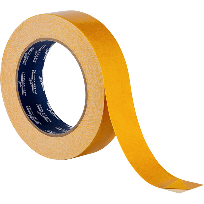 Двостороння стрічка для мембран та нетканого полотна 30мм*25м MUSTANG BDSP3025 - фото #1