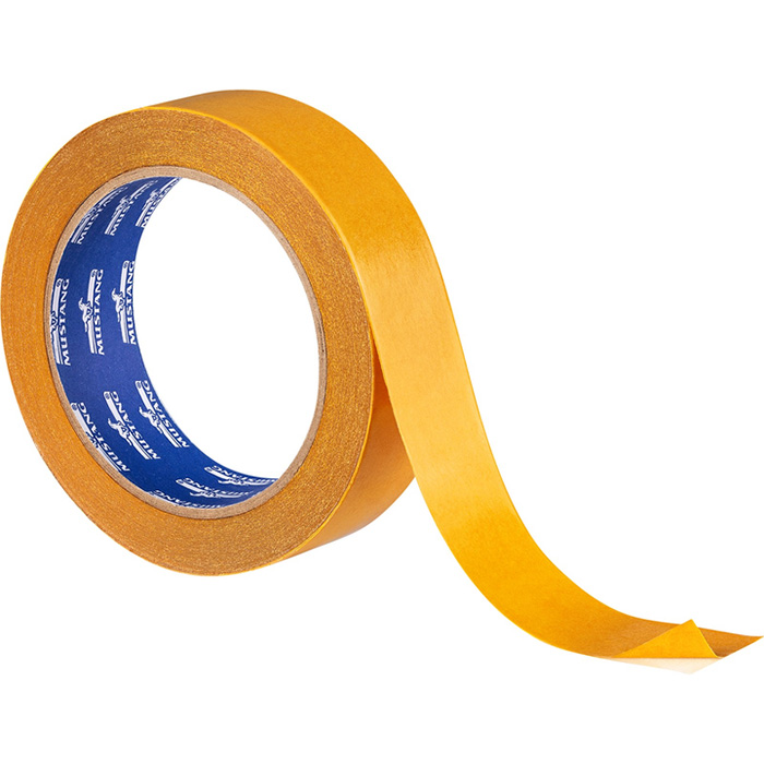 Двостороння стрічка для для ПАРО-ГІДРОБАР'ЄРУ 30мм*25м MUSTANG BDCT3025 - фото #1