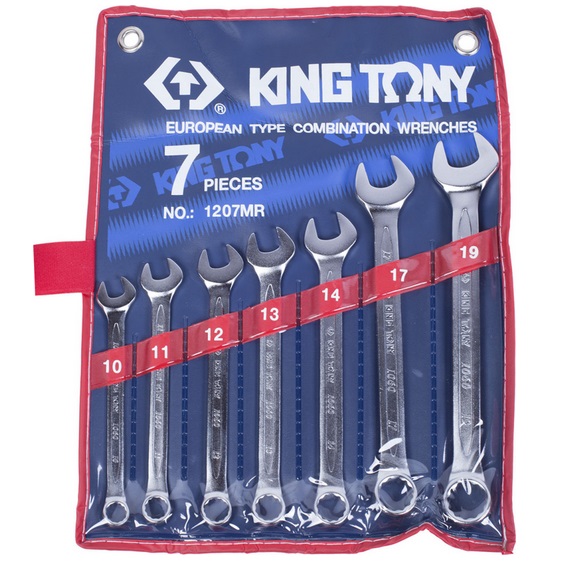 Набір ключів комбінованих KING TONY 1207MR - фото #1