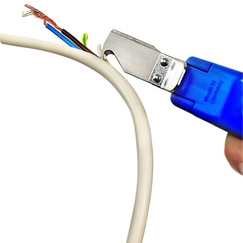 Знімач ізоляції 4-28 мм L175мм з ножем кабельним S&R 580108235 - фото #4