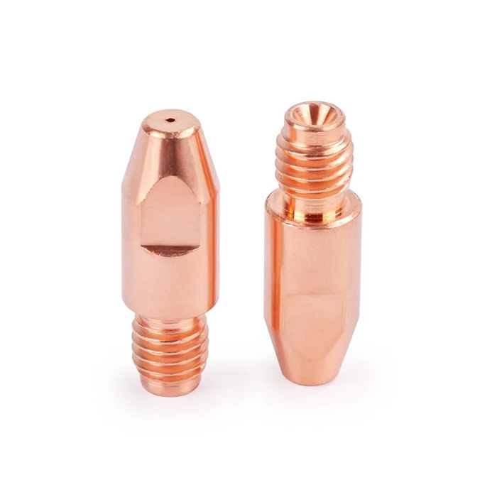 Накінечник E-Cu M6x28x0.8x8.0мм RF25, RF36, MB25 ABICOR BINZEL 50130 - фото #2