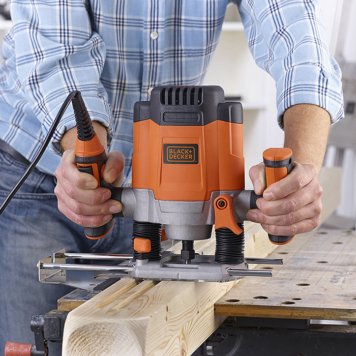Фрезер мережевий BLACK+DECKER KW1200EKA - фото #4