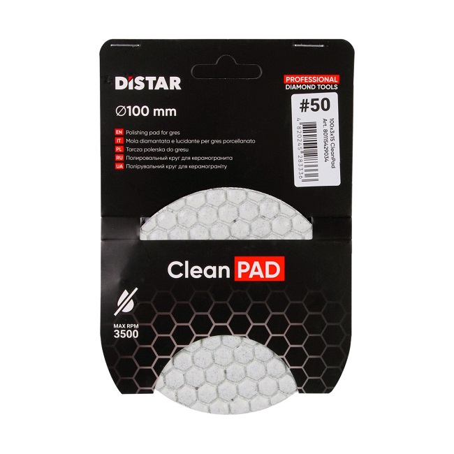 Круг полірувальний 100х3х15 CleanPad #50 DISTAR (80115429034) - фото #4