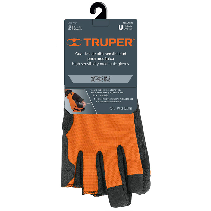 Рукавички механіка високочутливі TRUPER GU-635 - фото #1