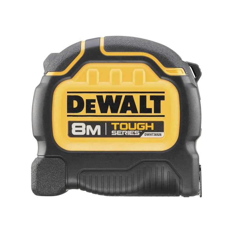 Рулетка вимірювальна TOUGH 8м DeWALT DWHT36928-0 - фото #1