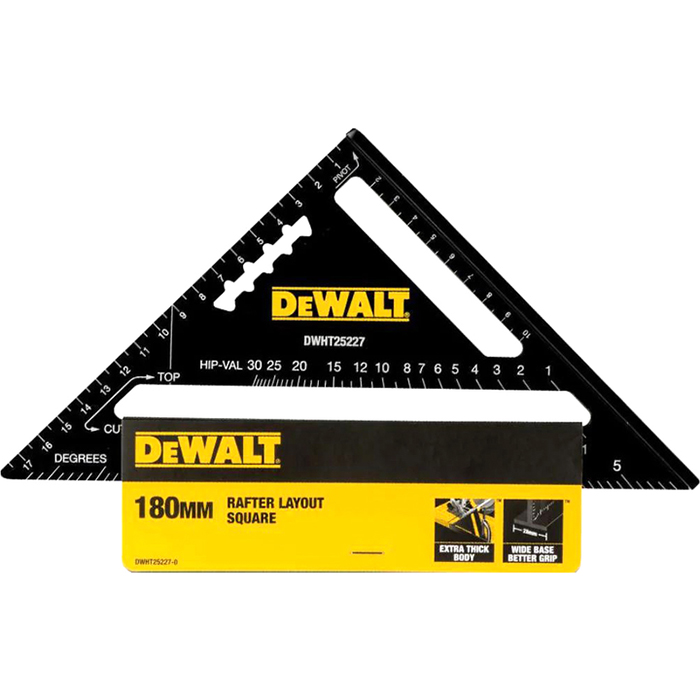 Косинець для покрівельних робіт 180х180мм DEWALT DWHT25227-0 - фото #1