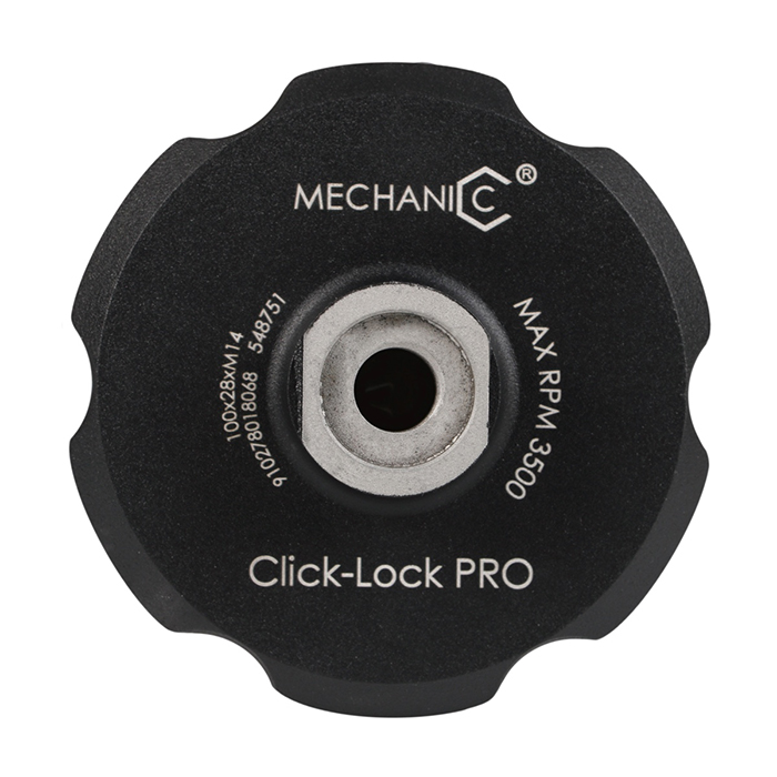 Тримач алюмінієвий магнітний для полірувальних кругів 100*M14 Click-Lock PRO DISTAR 910278018068 - фото #3