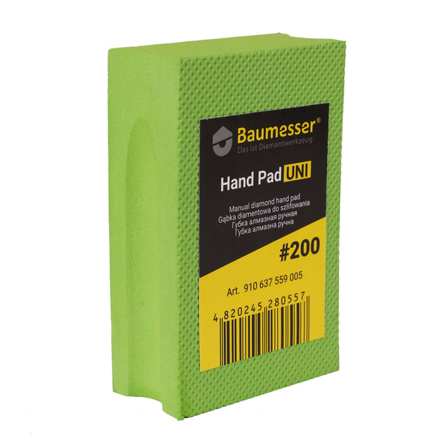 Губка полірувальна алмазна ручна HAND PAD UNI #200 DISTAR 910637559005 - фото #1