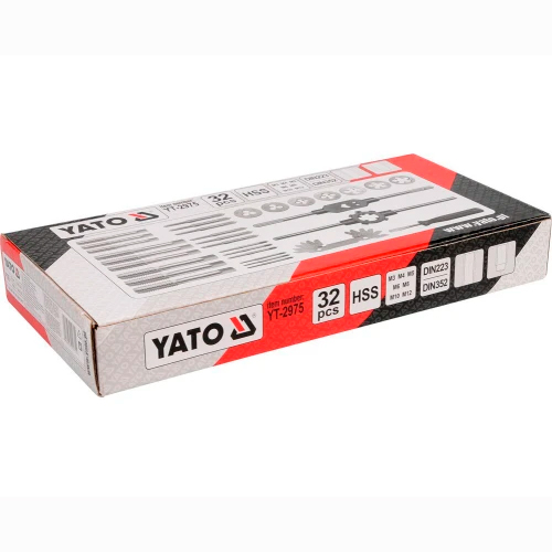 Набір мітчиків і плашок Yato YT-2975 - фото #4