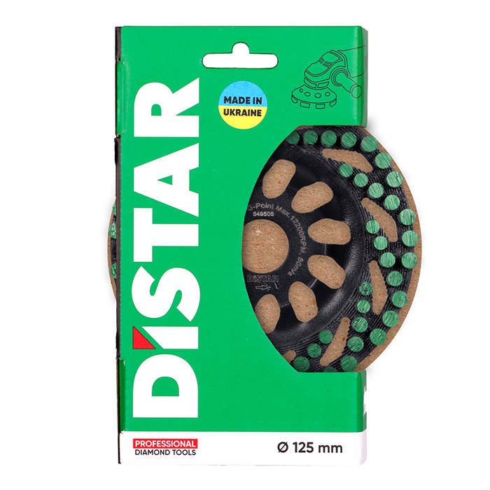 Фреза алмазна DGS-S 125/22,23-77 Green Point DISTAR 11127048020 - фото #4