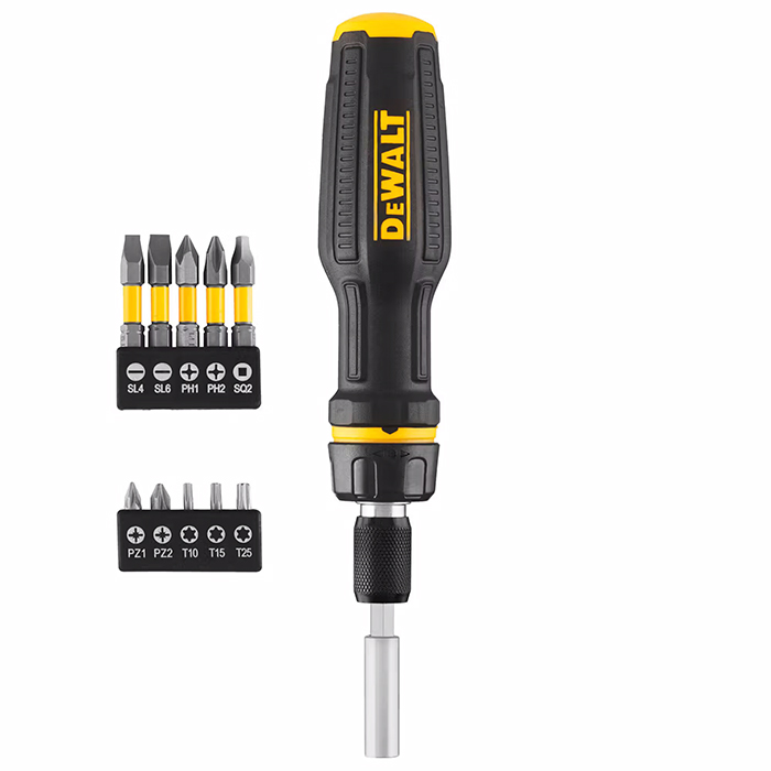 Викрутка - набір FULL FIT Telescoping, зі змінними бітами DeWALT DWHT68001-0 - фото #1