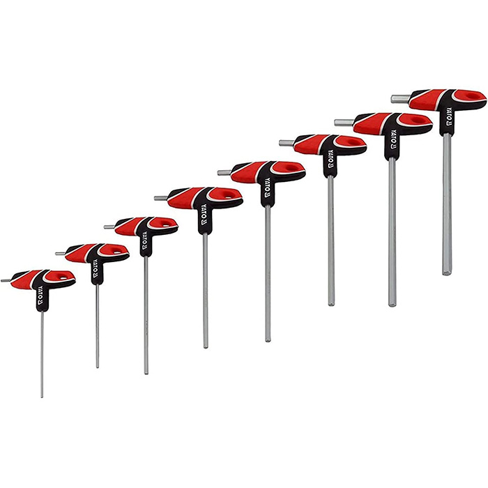 Набір шестигранних ключів із ручкою YATO YT-05583 - фото #1