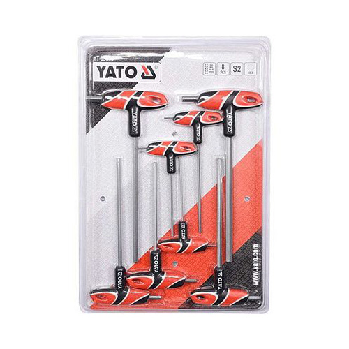 Набір шестигранних ключів із ручкою YATO YT-05583 - фото #2