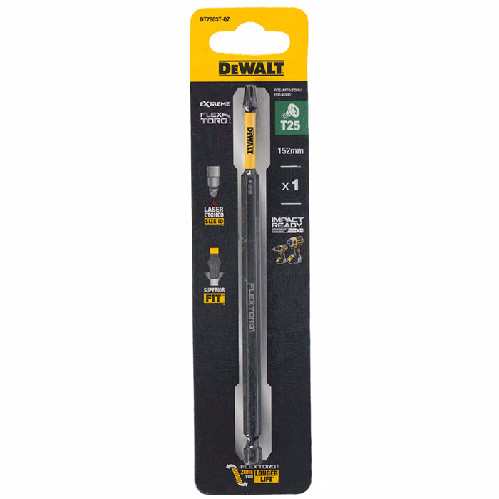 Біта EXTREME T25х152мм DeWALT DT7803T - фото #2