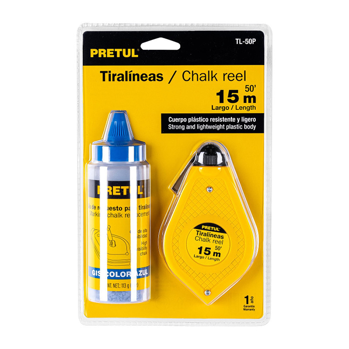 Набір для розмітки, крейдяний, 15м TRUPER TL-50P - фото #2