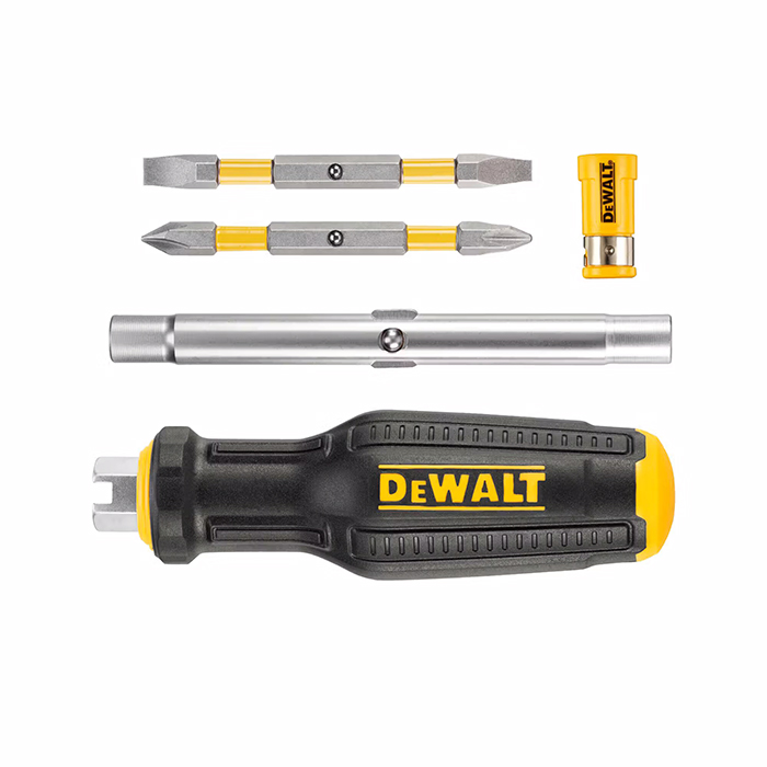 Викрутка - набір FULL FIT 6 Way з двома змінними бітами DeWALT DWHT66569-0 - фото #2