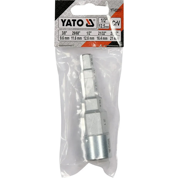 Ключ ступеневий квадратний 1/2" YATO YT-03317 - фото #2