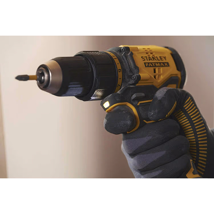 Дриль-шурупокрут акумуляторний STANLEY FATMAX SFMCD710D2K - фото #3