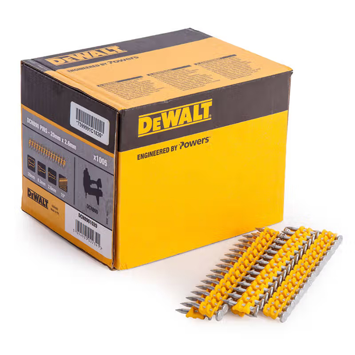 Цвяхи оцинковані по бетону 2,6ммх25мм DeWALT DCN8901025 - фото #1