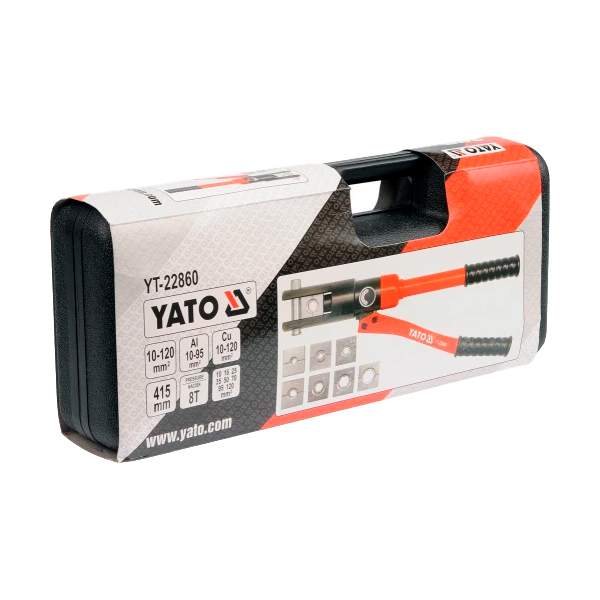 Прес ручний гідравлічний 415мм YATO YT-22860 - фото #2