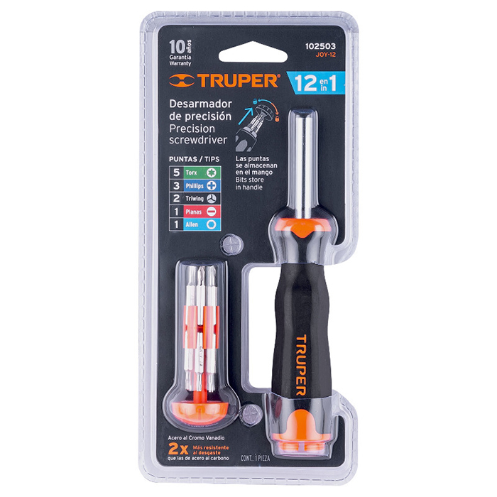 Набір викруток прецизійних TRUPER JOY-12 - фото #2