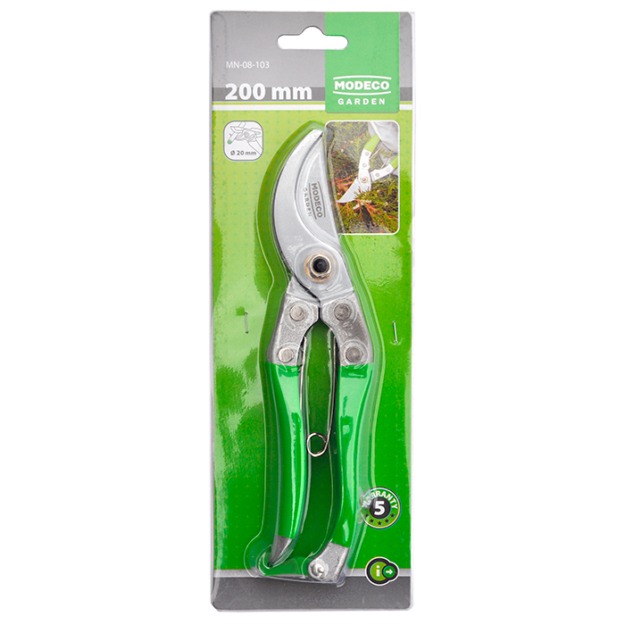 Секатор садовий 200мм Garden Modeco MN-08-103 - фото #1