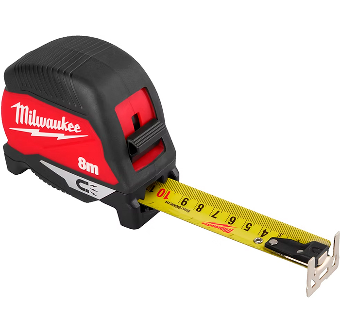 Рулетка Magnetic Tape Measure (Gen 4) 8мх30мм MILWAUKEE 4932498770 - фото #1