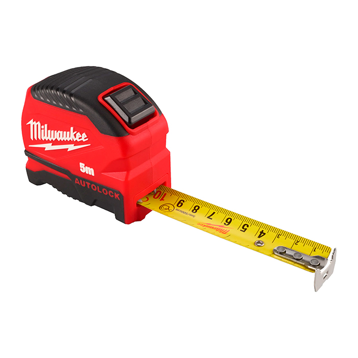 Рулетка AUTOLOCK Tape Measure (Gen 2) 5мх25мм MILWAUKEE 4932498772 - фото #1