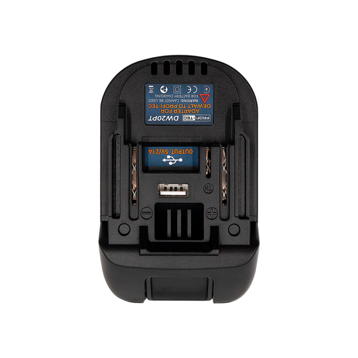 Адаптер PROFI-TEC DW20PT, з батареї DeWalt / Milwaukee на інструмент PROFI-TEC (Makita) - фото #3