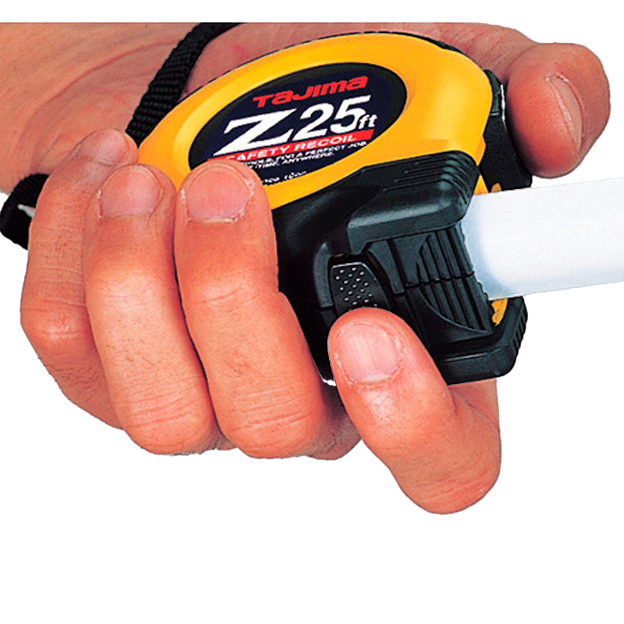 Рулетка будівельна посилена Z-Lock 8м×25мм TAJIMA ZL25-80EB-EUR - фото #3