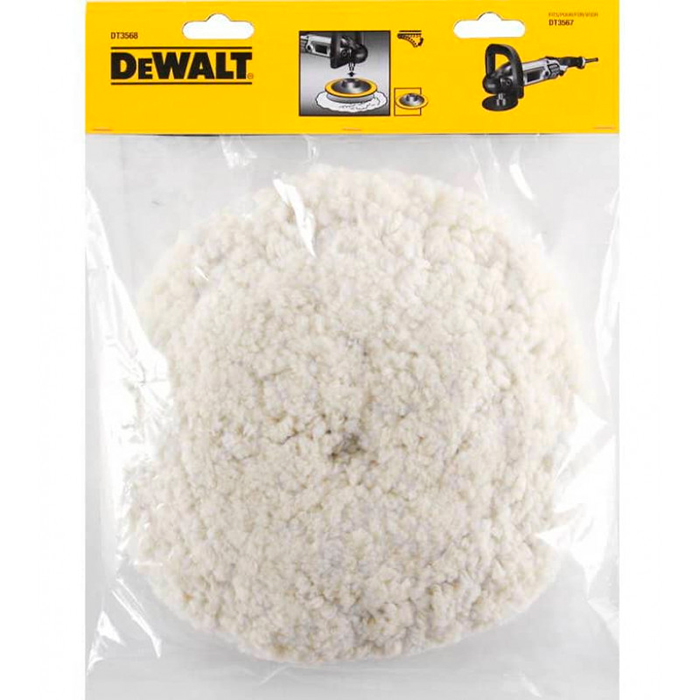 Насадка полірувальна на липучках DeWALT DT3568 - фото #1