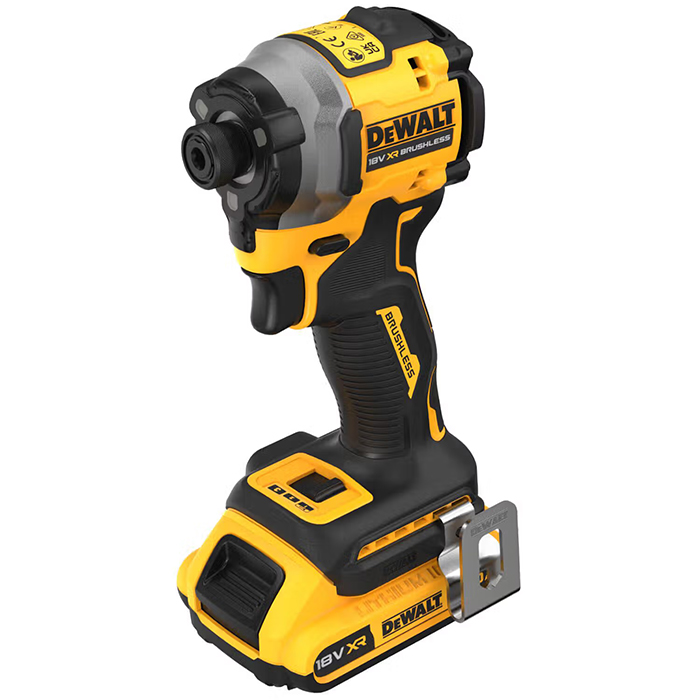 Шурупокрут ударний акумуляторний безщітковий DeWALT DCF850D2T - фото #2