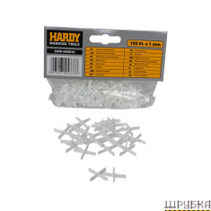 Хрестики для кахелю 1,0мм Hardy 2040-660010