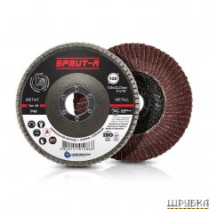 Круг пелюстковий торцевий SPRUT-A 125х22,23 (P40) T29 УКРАБРАЗИВ S1254029АN