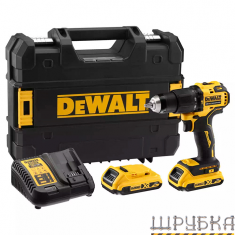 Дриль-шурупокрут акумуляторний DeWALT DCD709D2T