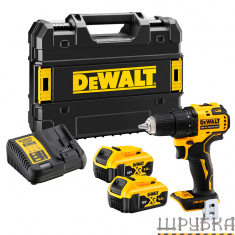 Дриль-шуруповерт акумуляторний DeWALT DCD708P2T