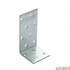 Кутник асиметричний 80х40х40мм т.2.0