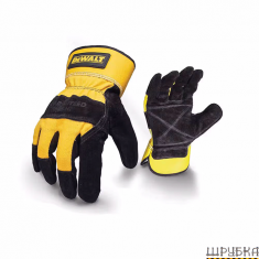 Рукавички універсальні шкіряною долонею та пальцями DeWALT DPG41L