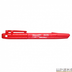 Маркер InkZAll тонкий червоний MILWAUKEE 48223170