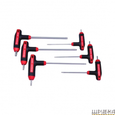 Набір викруток RED STRIPE з Т-подібною рукояткою, TORX WURTH 5751913063