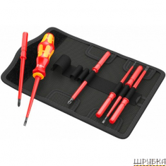 Викрутка зі змінними насадками Kraftform Kompakt VDE 7 Universal WERA 05006600001