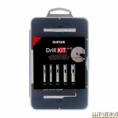 Набір свердл DrillKIT 6-12мм DISTAR 89568442109