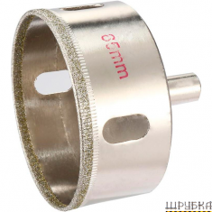 Коронка алмазна MagTools 65мм для скла та керамограніту