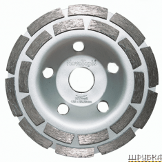 Алмазна шліфувальна чашка Standard ТМ "NovoTools" NOVOABRASIVE NTDDGW125