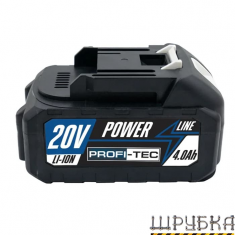Акумуляторна батарея PROFI-TEC PT2040MP (006261)