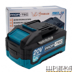 Акумуляторна батарея PROFI-TEC PT2080VX (007020)