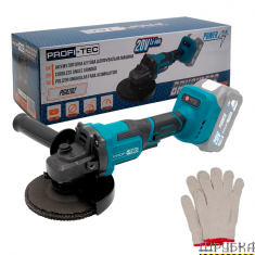 Акумуляторна кутова шліфмашина POWERLine PROFI-TEC PGA202